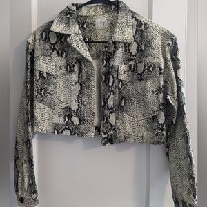 Cropped Denim Jacket